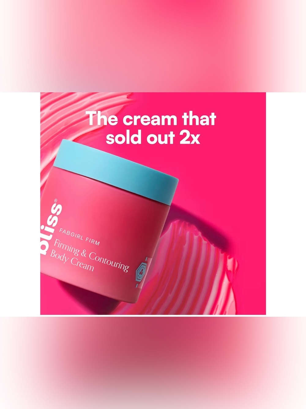 Bliss Fabgirl Firm Firming & Contouring Body Cream NEW SEALED Sculpting Tool - Picture 8 of 12